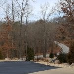 view of road leaving White River Lodge