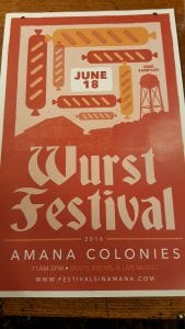 Wurstfest poster