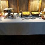 Zubers breakfast table