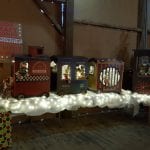 large train Christmas decoration