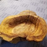 Woodfest Burr Oak bowl